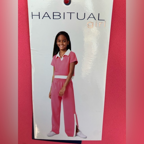 Habitual Girl Pink Two-Piece Set SZ 14 - Picture 1 of 10